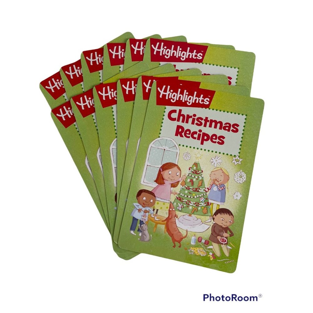 HIGHLIGHTS Christmas Crafts/Recipes/activities cards, 12 pieces